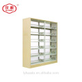 Luoyang Cheap Price Metal Bookcase Book Storage Shelf Steel Library Magazine Shelf